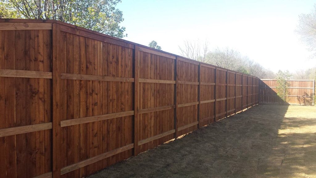 Post master rail side by side wood fence