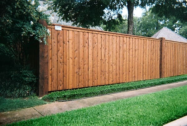 Residential Wood Fence