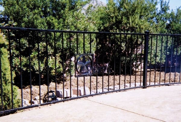Residential Ornamental Iron Fences