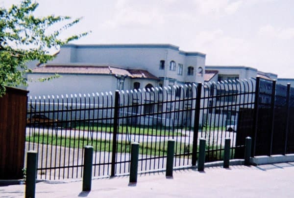 a commercial fence